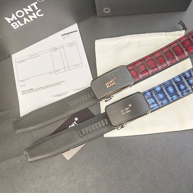 Montblanc belt 35mmX105-125cm 8L114